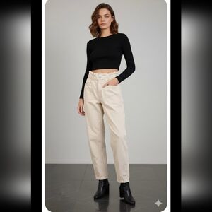 Zara Baggy Jeans Womans Size 4